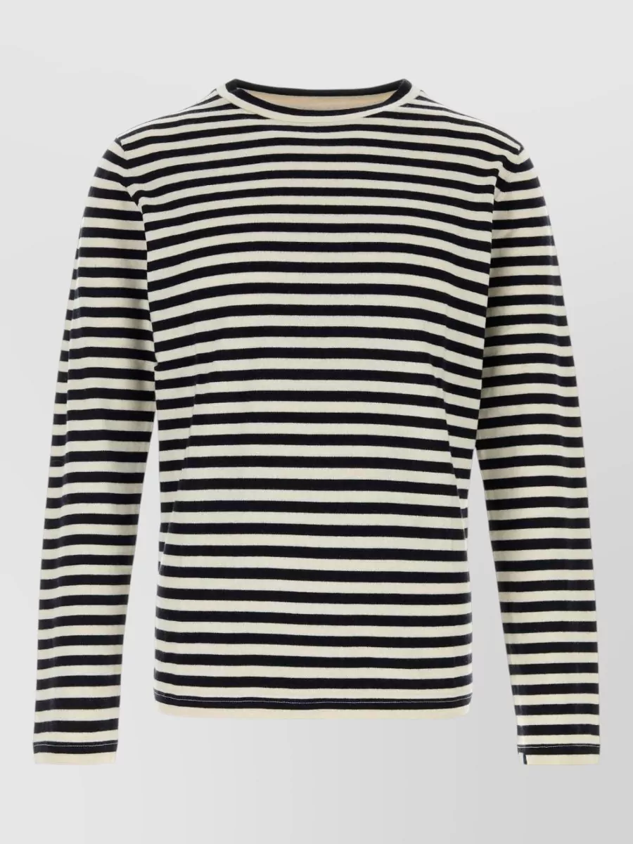 Extreme Cashmere Cashmere Blend Striped Crewneck Sweater