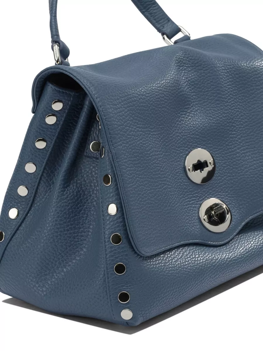 Zanellato Shoulder Bag Adjustable Strap Studded Top Handle