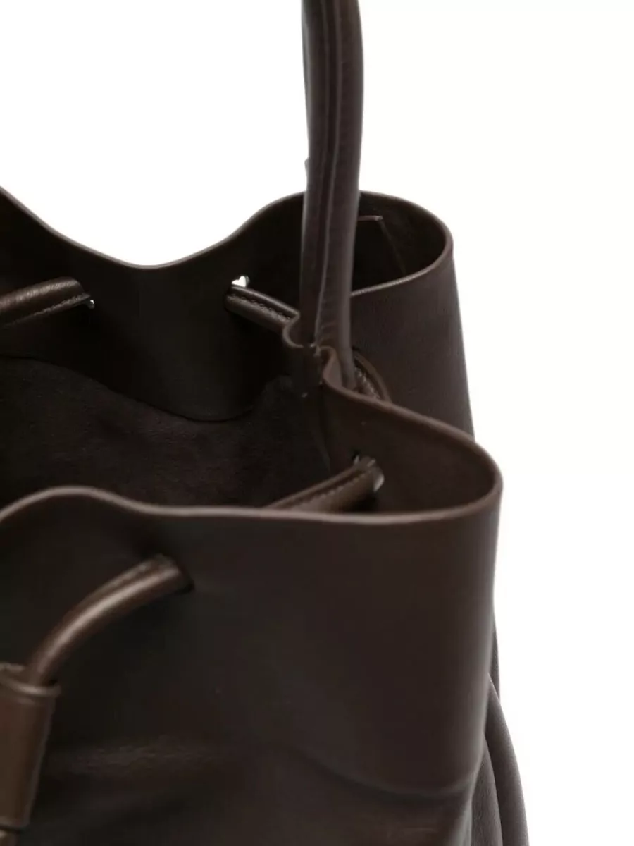 Uma Wang Leather Medium Bucket Bag