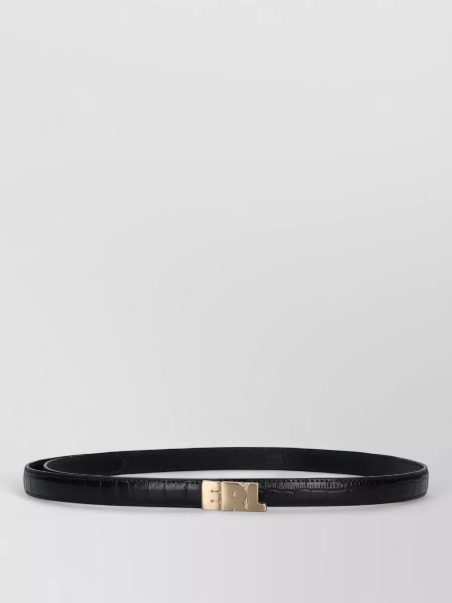 Erl leather belt