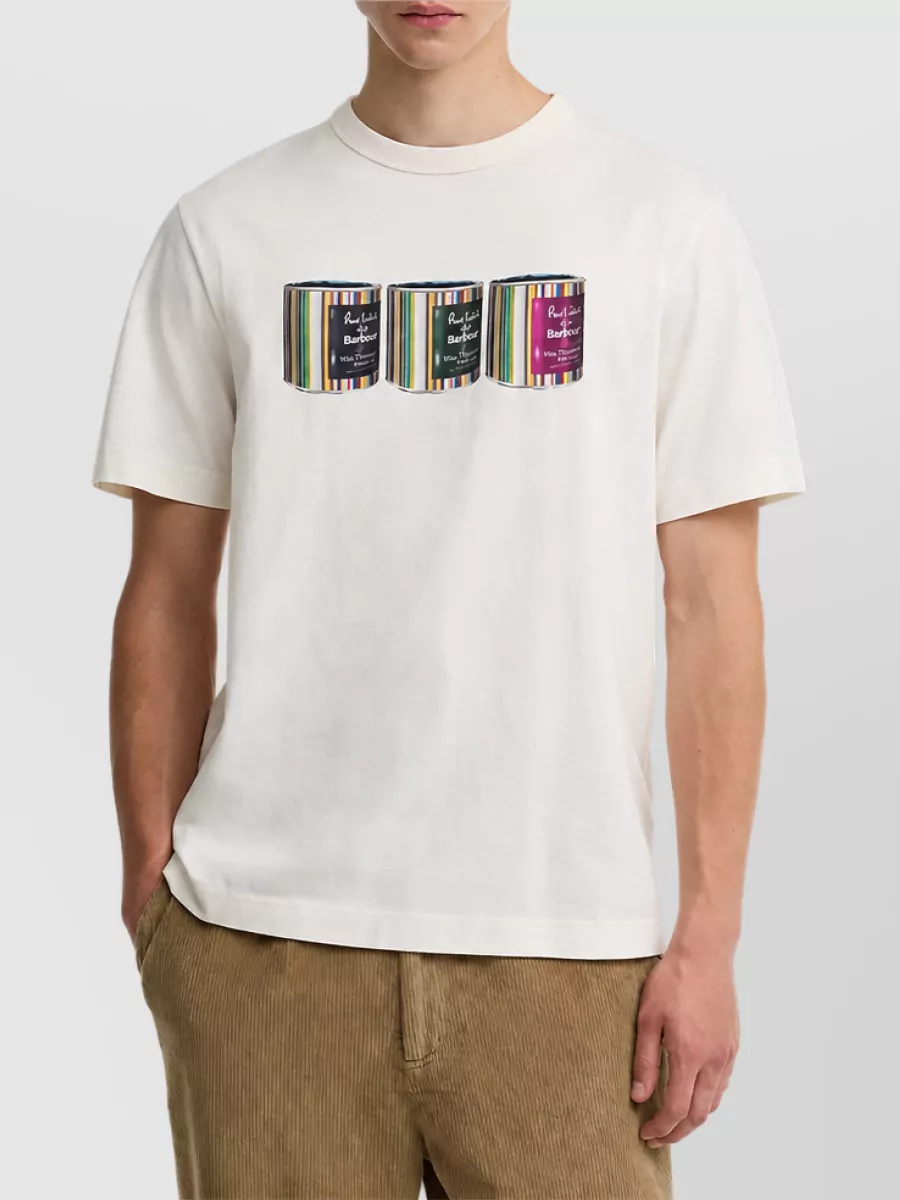 Barbour Cotton Printed Short-Sleeve T-Shirt