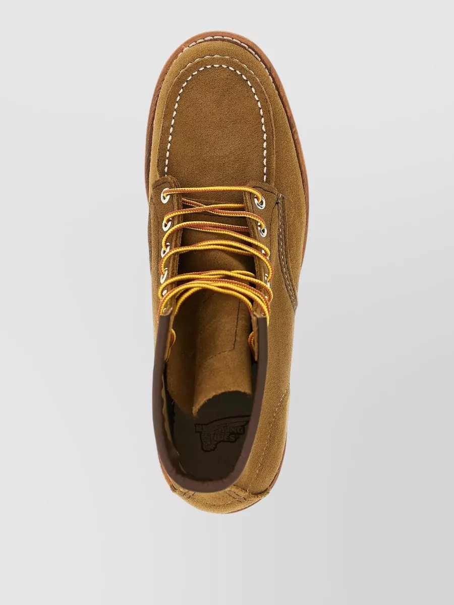 Red Wing Shoes Moc Heritage 8881 Round Toe Ankle Boots