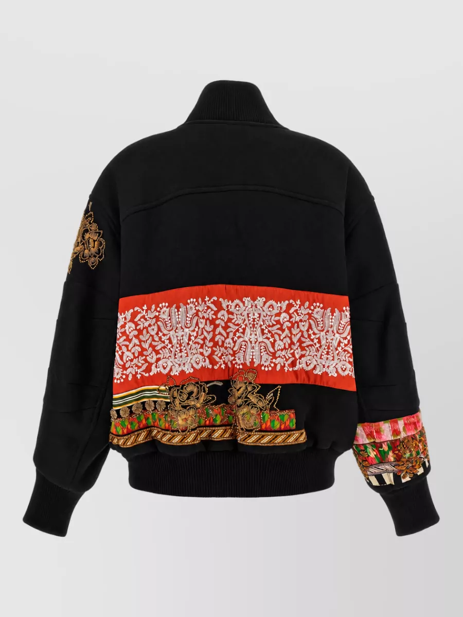 Dries Van Noten Embellished Oversized Bomber Jacket