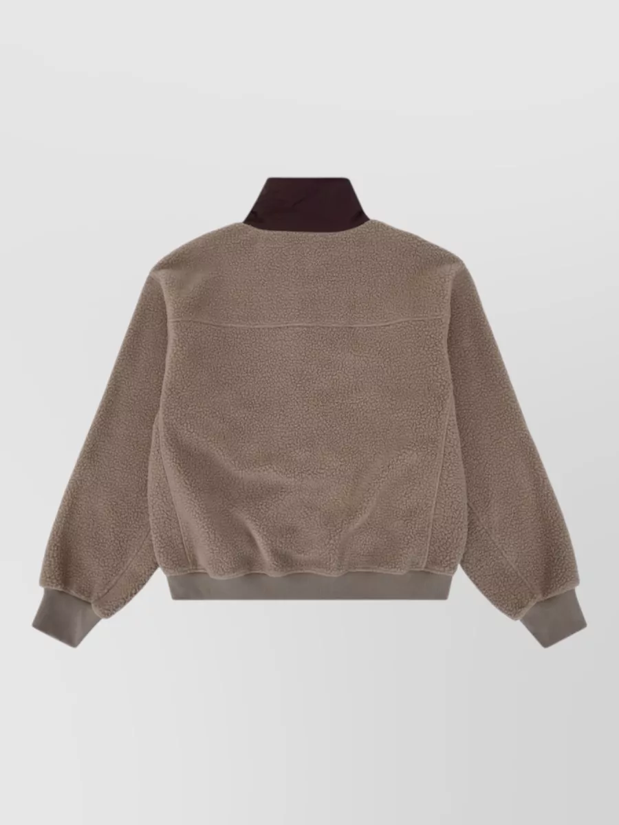 Entire Studios Fleece Half Zip Lightweight Jacket