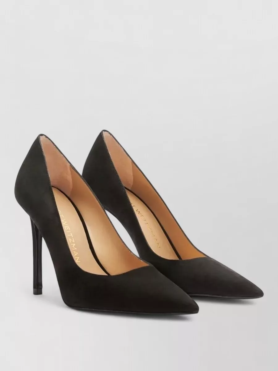 Stuart Weitzman calf suede leather pumps
