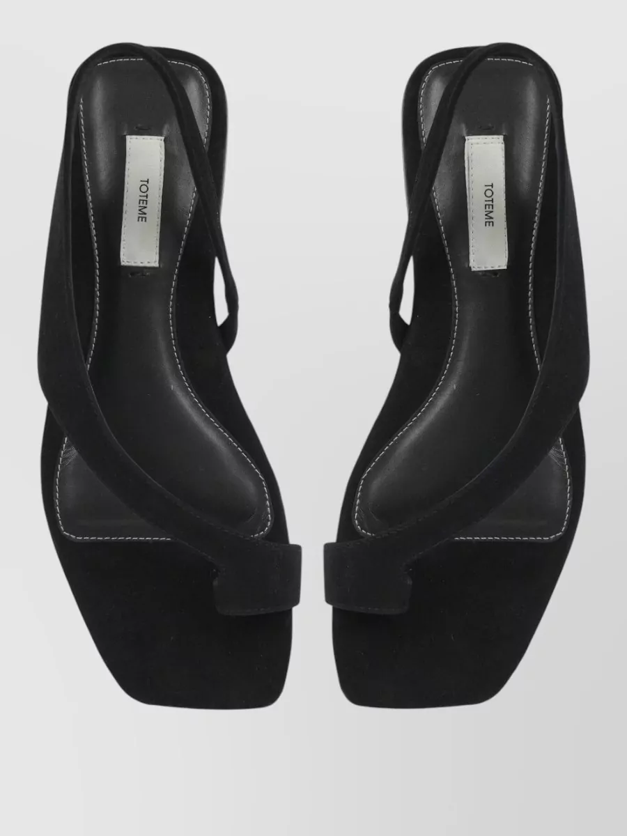 Totême Suede Slides