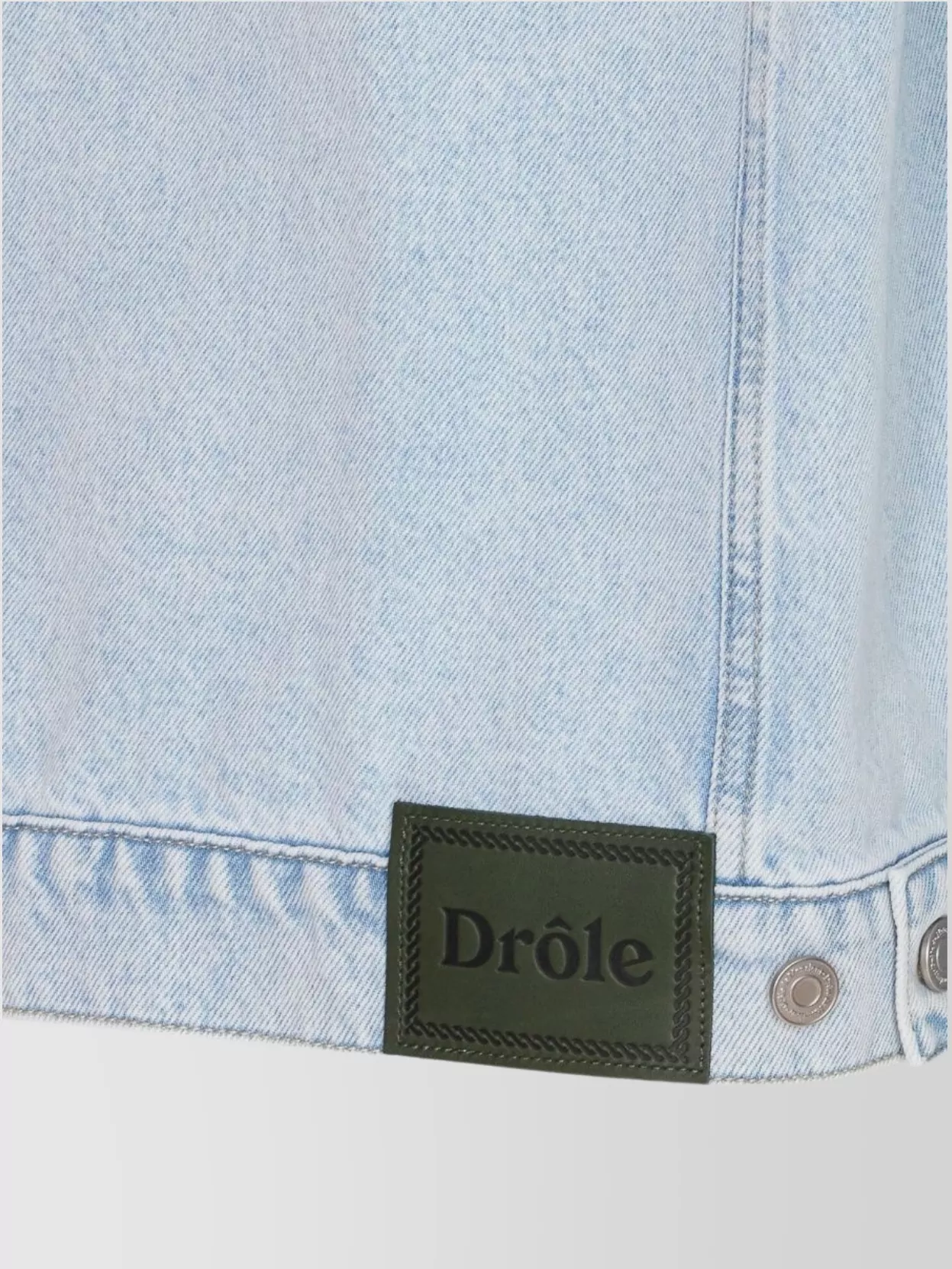 Drôle De Monsieur Jacket With Regular Collar And Pockets