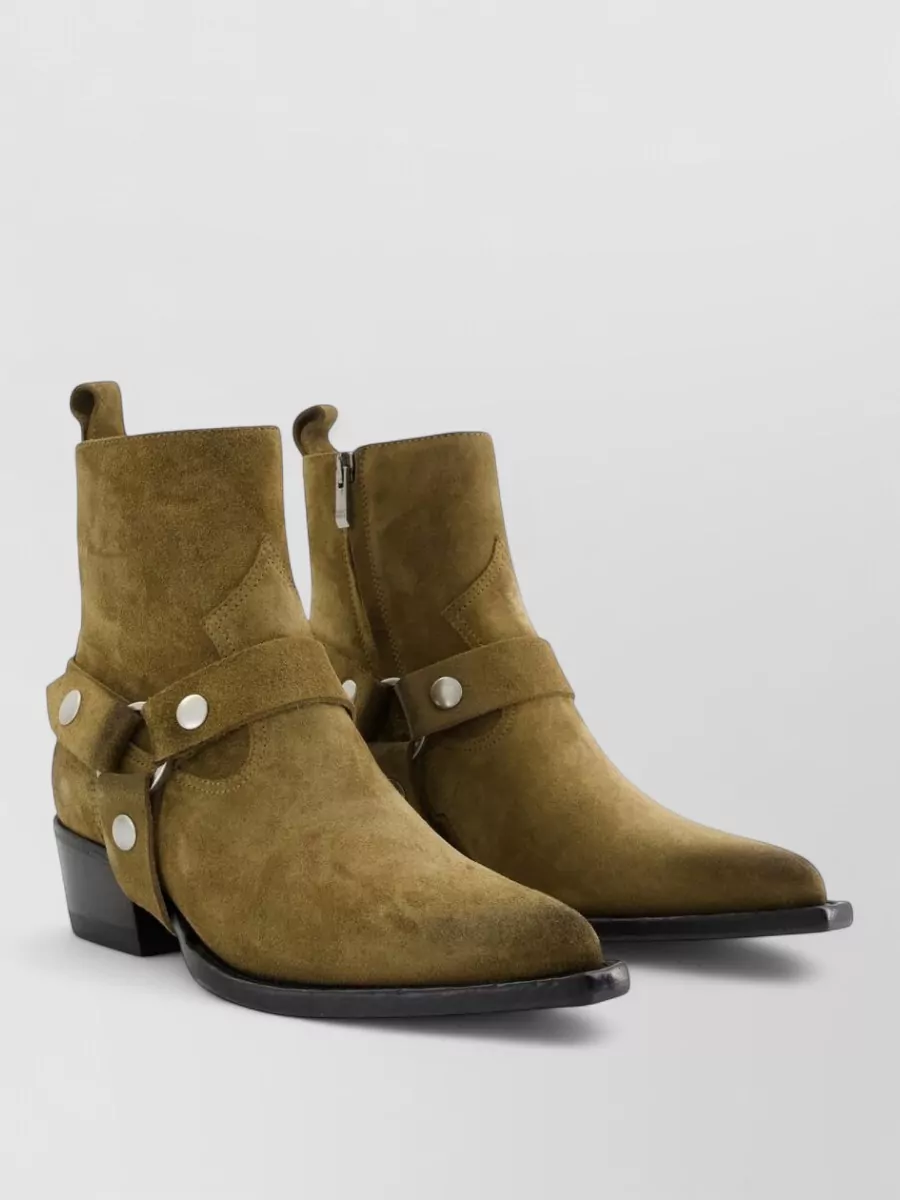 Golden Goose suede leather ankle boots