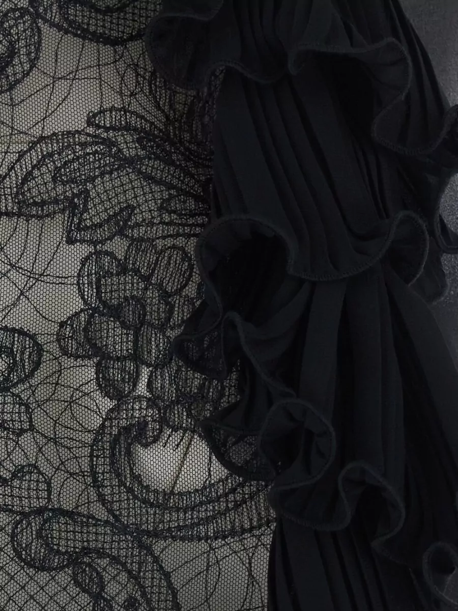 Elisabetta Franchi Ruffled Bodysuit