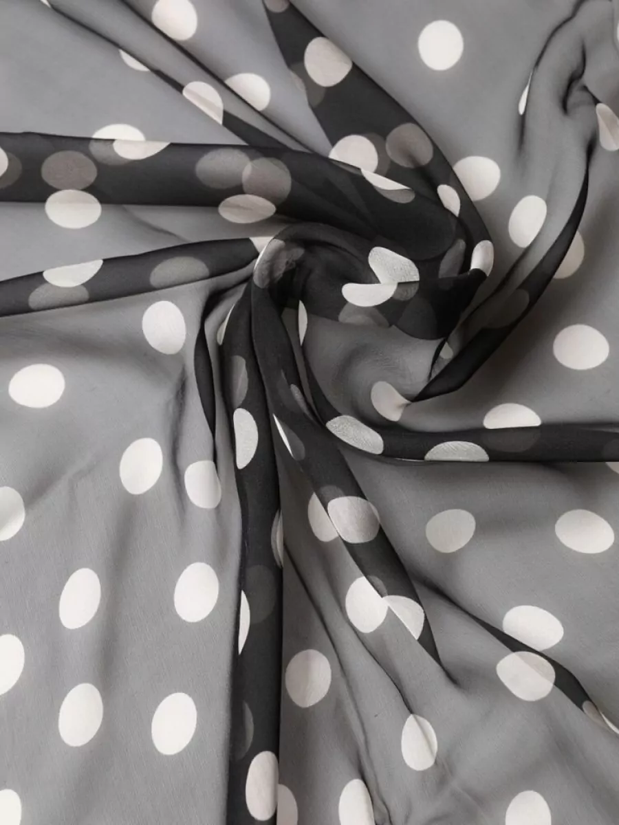 Dolce&Gabbana Silk Polka Dot Scarf