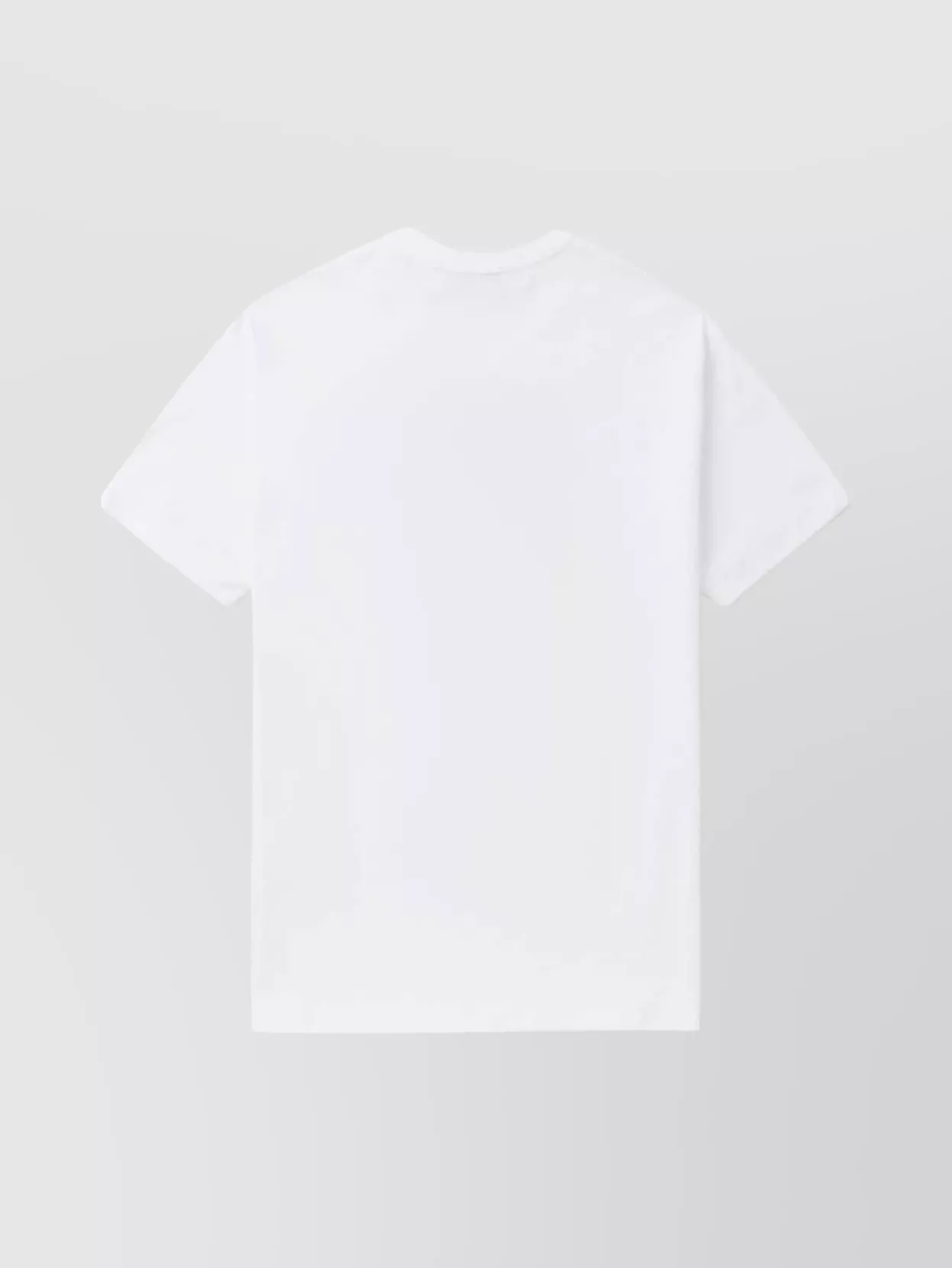 Comme Des Garçons Logo Crew Neck Cotton T-Shirt