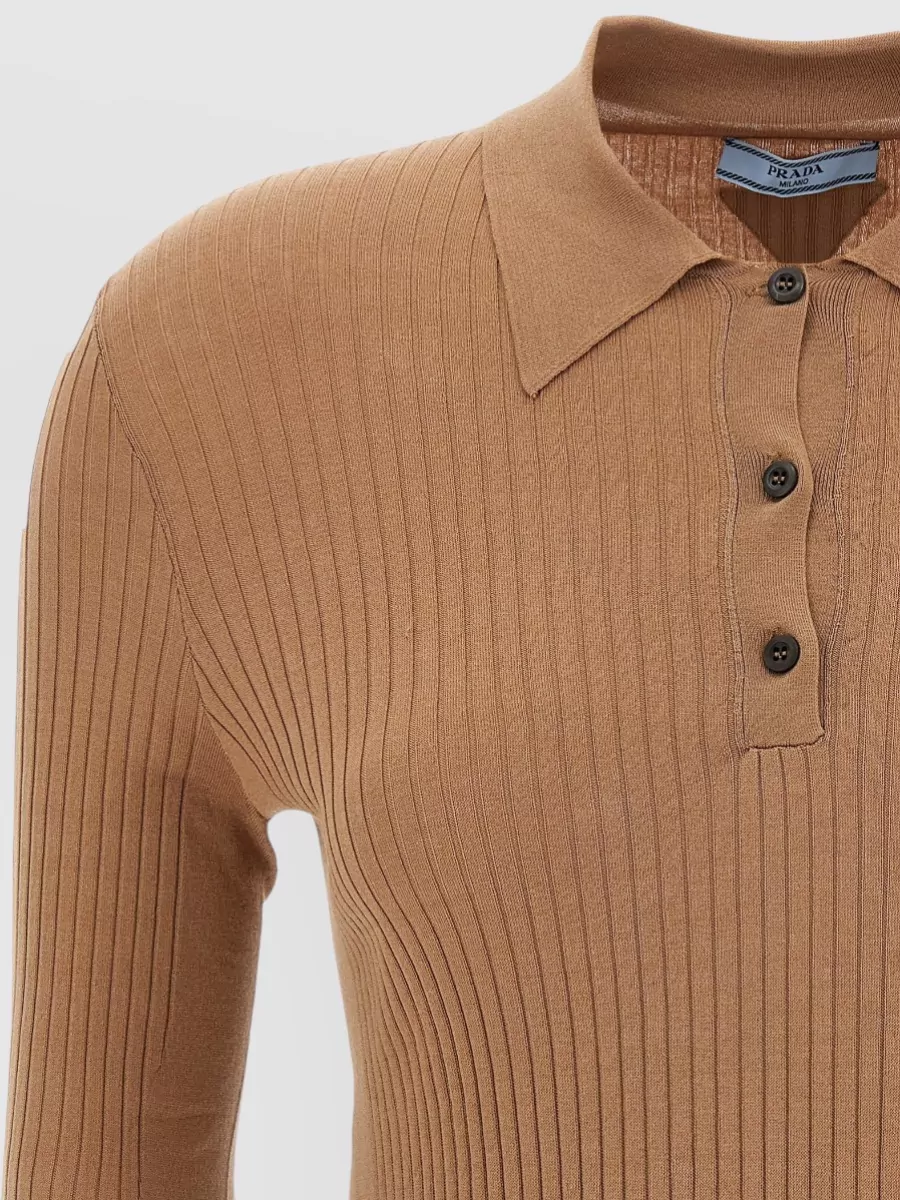 Prada Short-Sleeve Polo Shirt