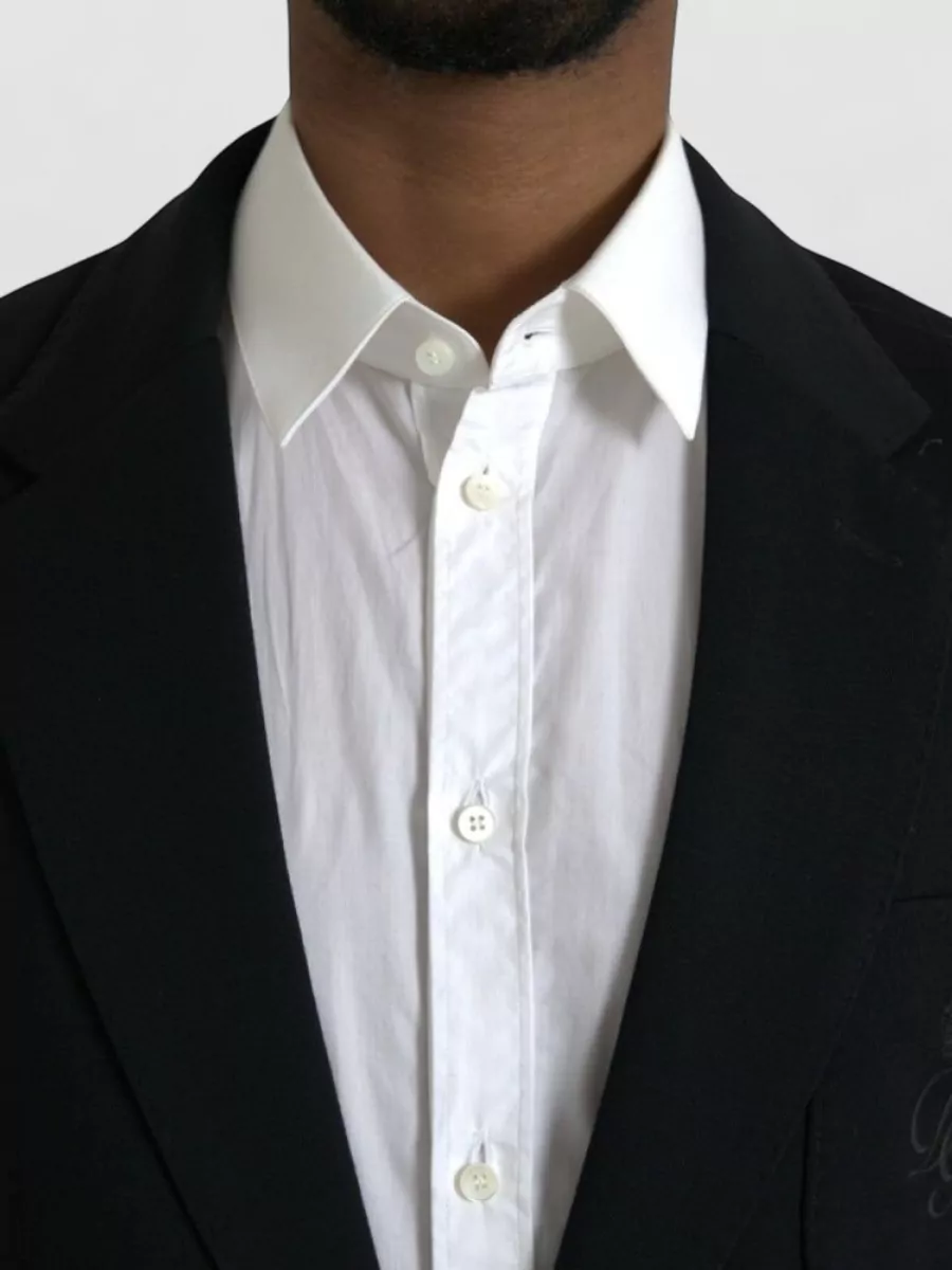 Dolce&Gabbana Single Breasted Wool Blazer