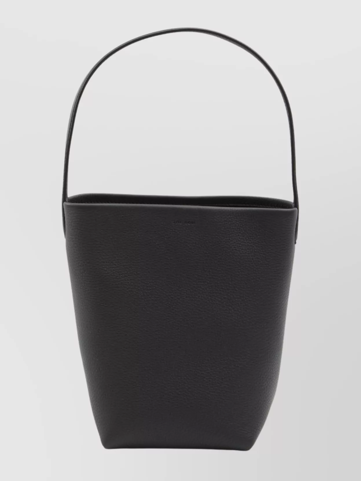 The Row Small Structured Tote Bag In Black