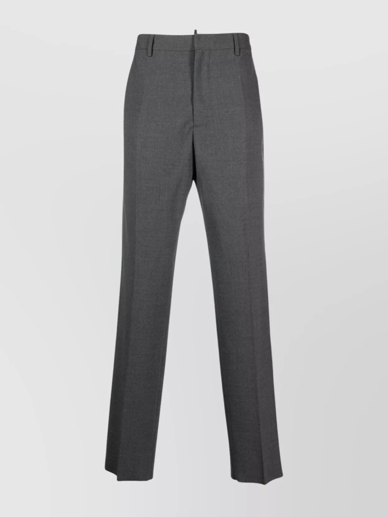 Dsquared2 Casual Trousers With Pockets And Belt Loops In Gray