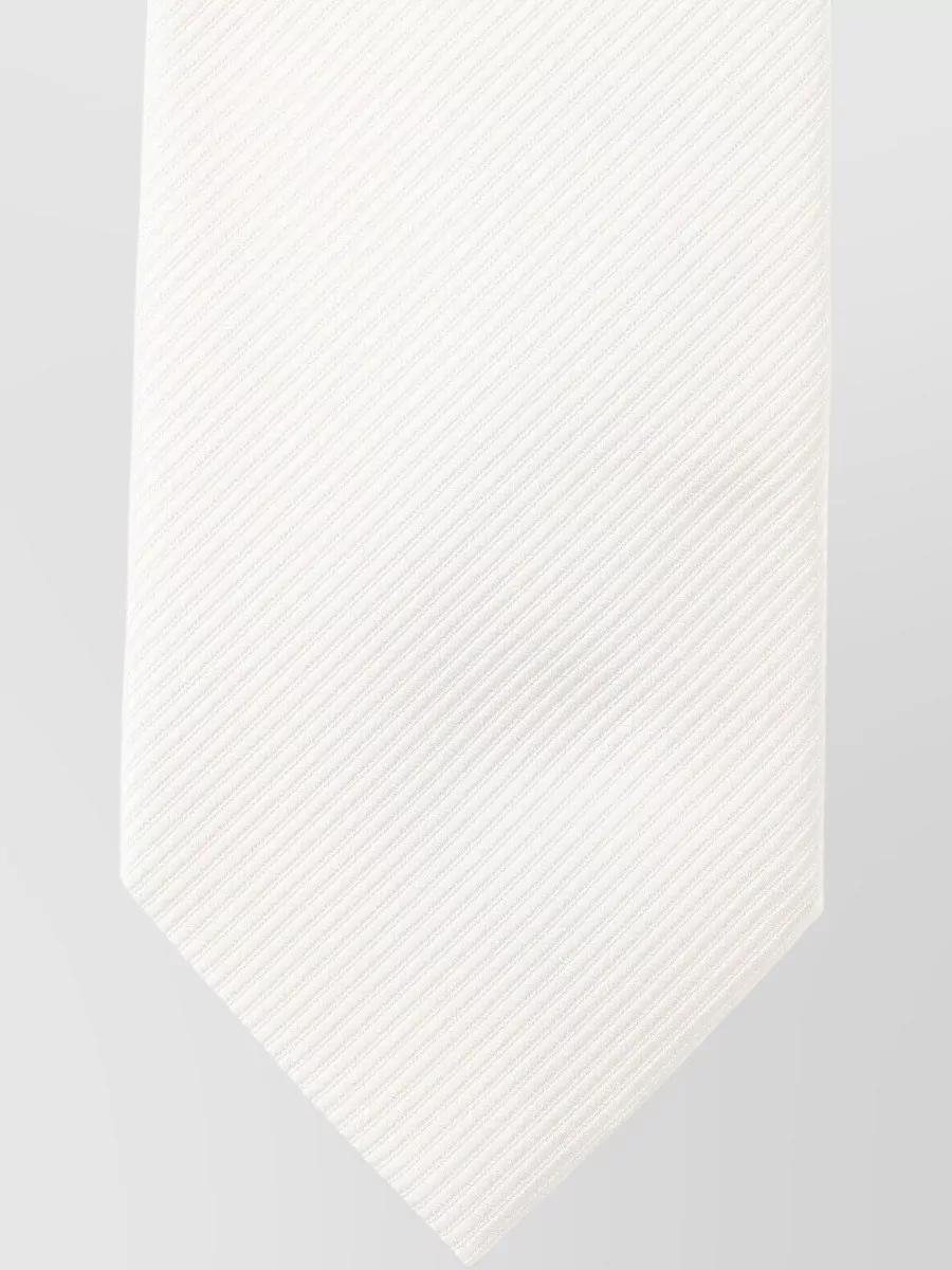 Tom Ford Slim Tie Diagonal Stripes Pointed Tip