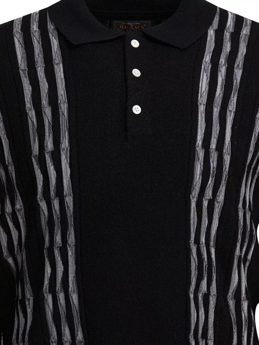 Beams Plus Wool Polo Sweater