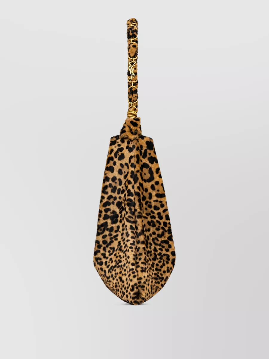 Saint Laurent Amalia Medium Calf Leather Bucket Bag