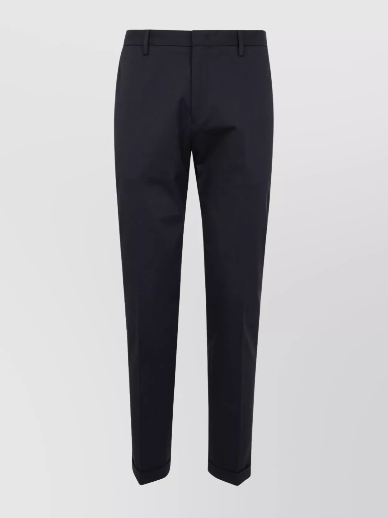 Paul Smith Cuffed Hem Trousers With Side And Back Pockets