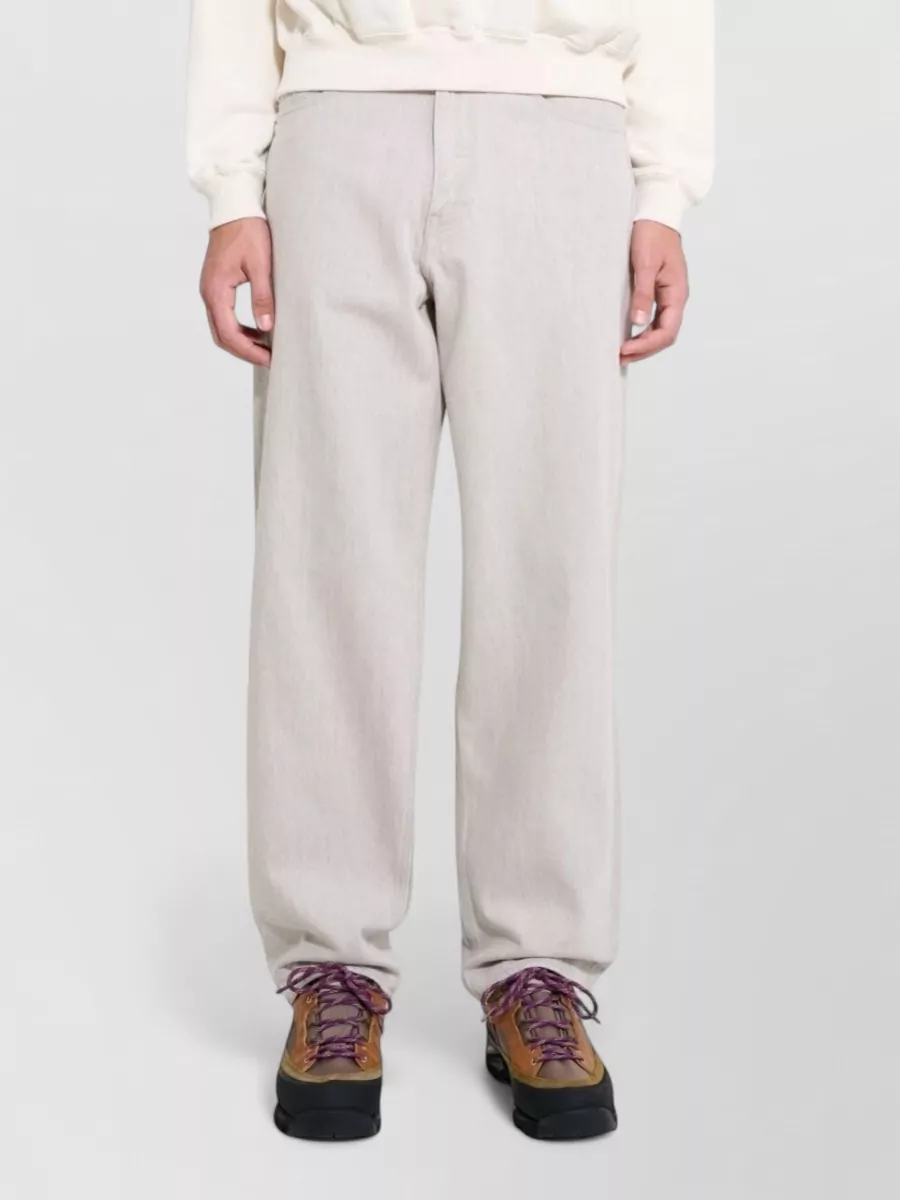 Auralee Wide-Leg Denim Jeans