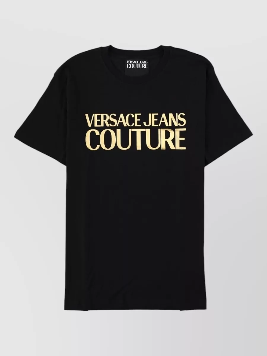 Versace Jeans Couture cotton logo t-shirt