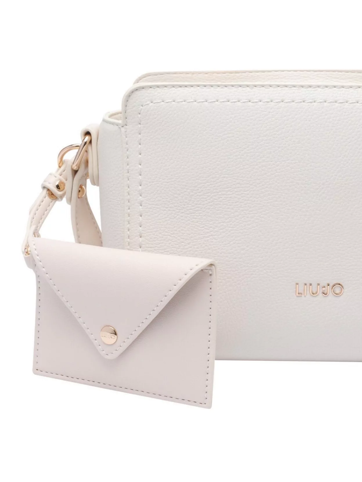 Liu •jo Shoulder Bag With Adjustable Strap And Detachable Pouch