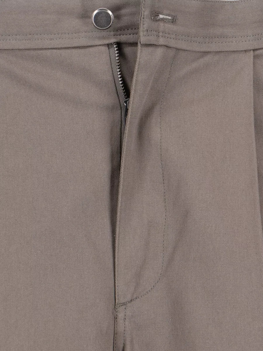 Low Classic Straight-Leg Tailored Trousers