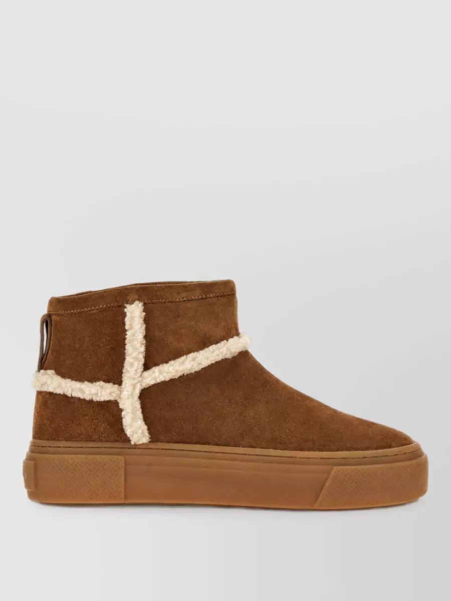 Hogan Suede Ankle Boots