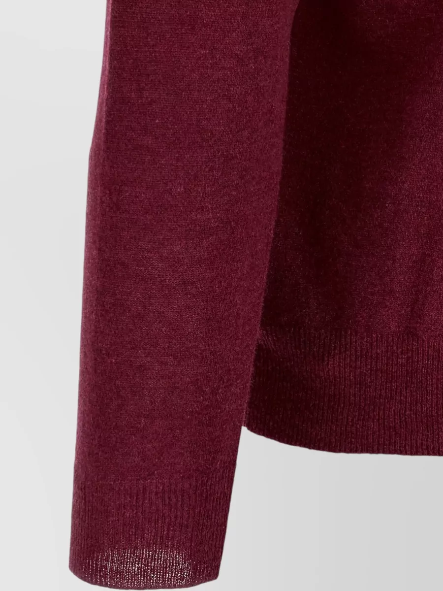 Zanone Cashmere Long-Sleeve Polo Jumper