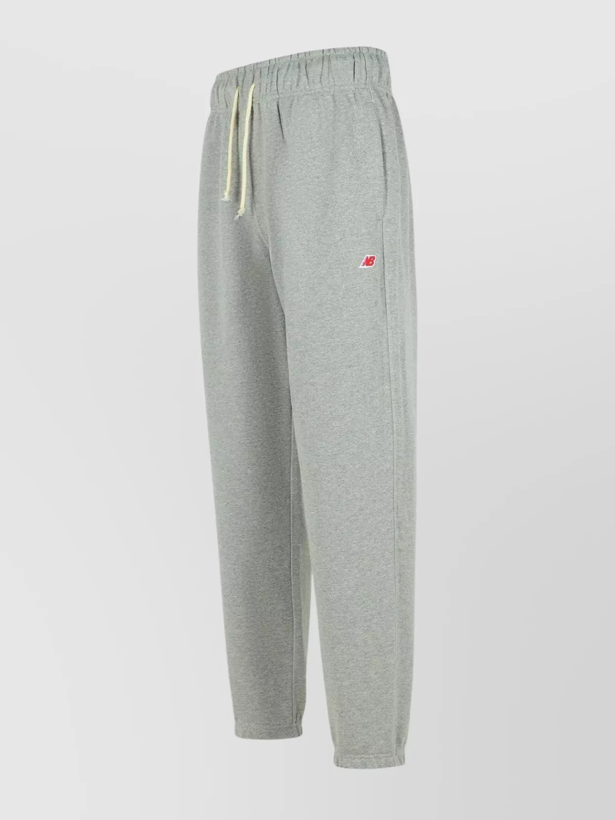 New Balance Cotton Trousers With Elastic Waistband And Pockets