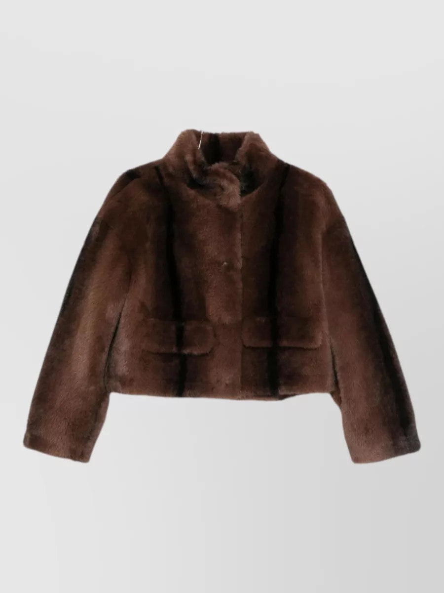 Ermanno Firenze faux fur jacket