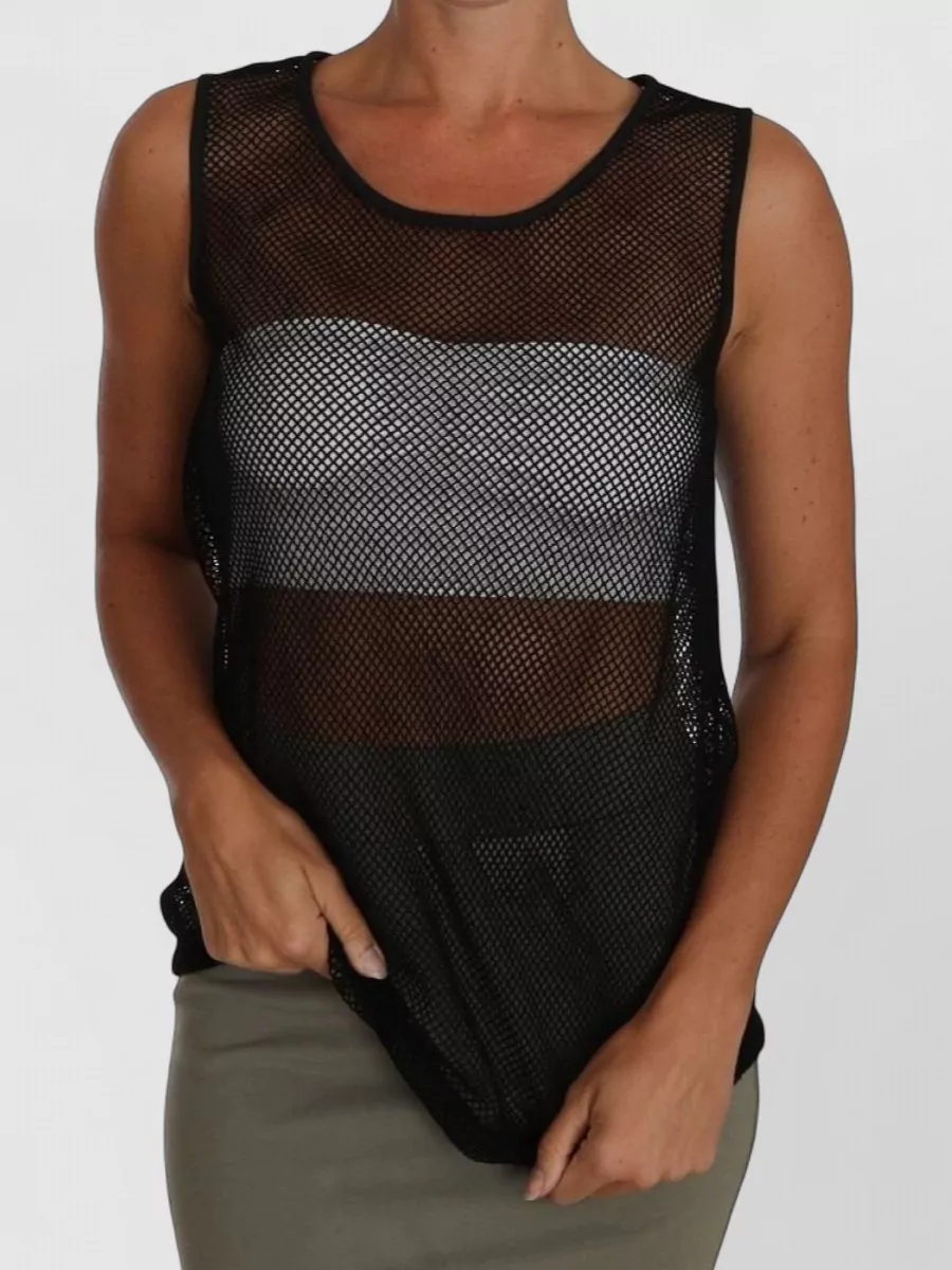 Dolce&Gabbana mesh sleeveless top