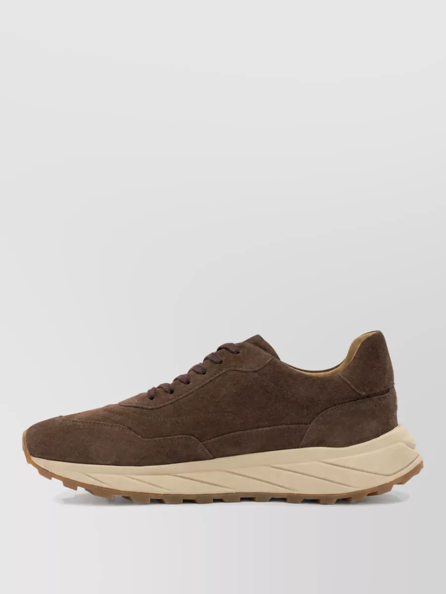 Henderson Baracco Suede Low-Top Sneakers
