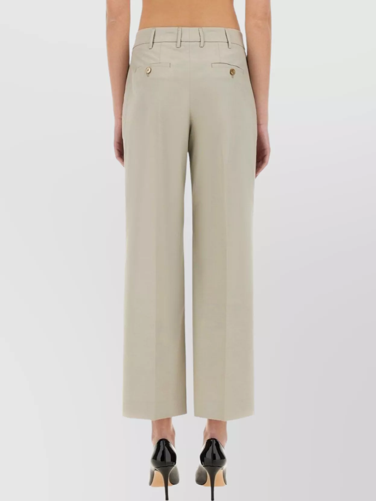 Shop Pt Torino "emma" Wide Leg Trousers