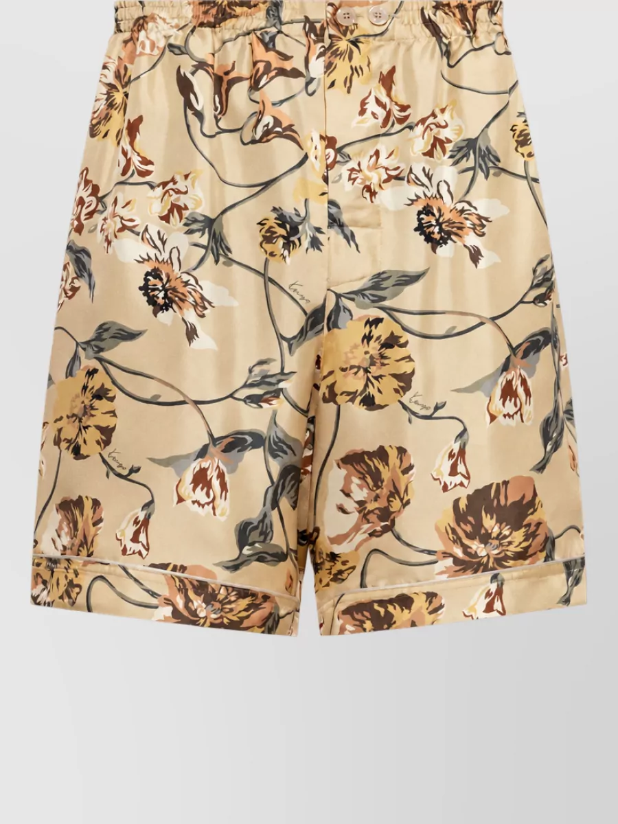 Kenzo Silk swimming trunks