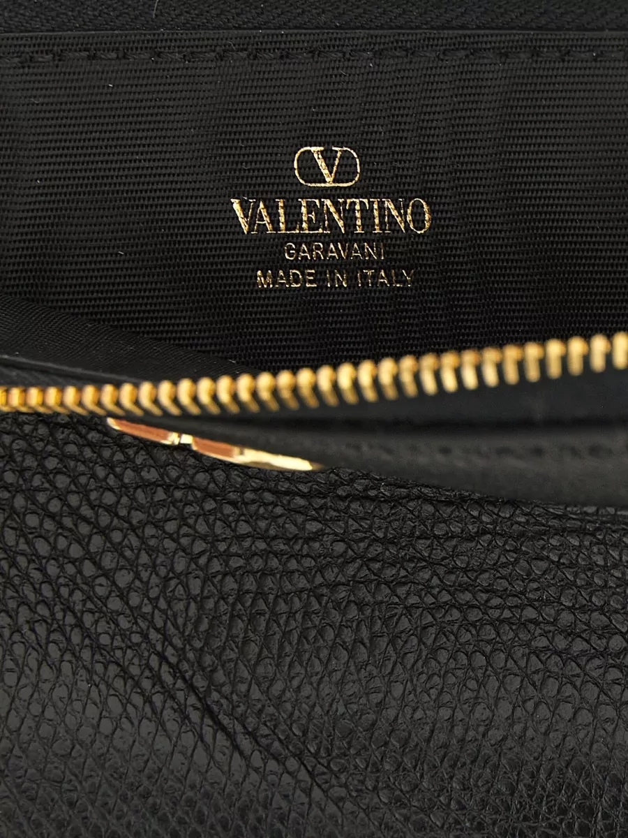 Valentino Garavani Leather Card Holder