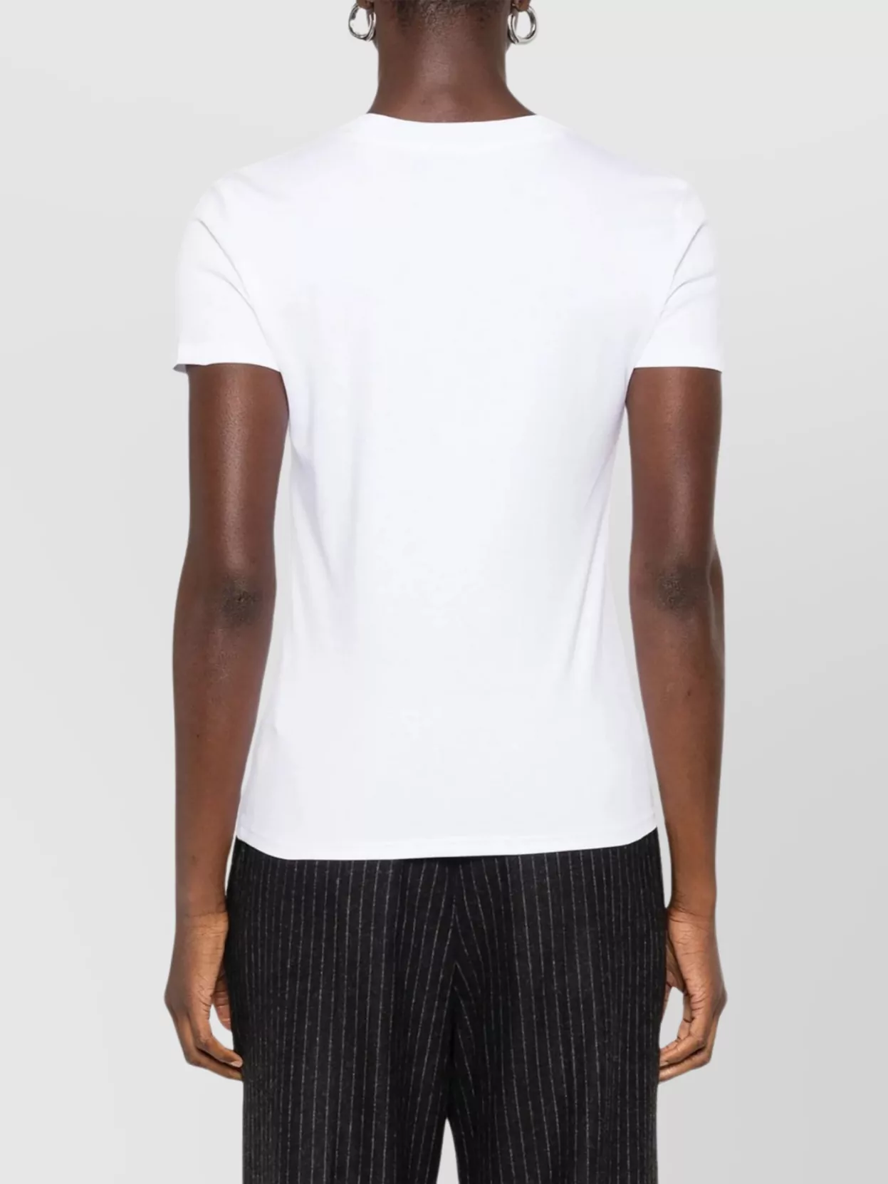 Calvin Klein Crewneck Supima Top Short Sleeves