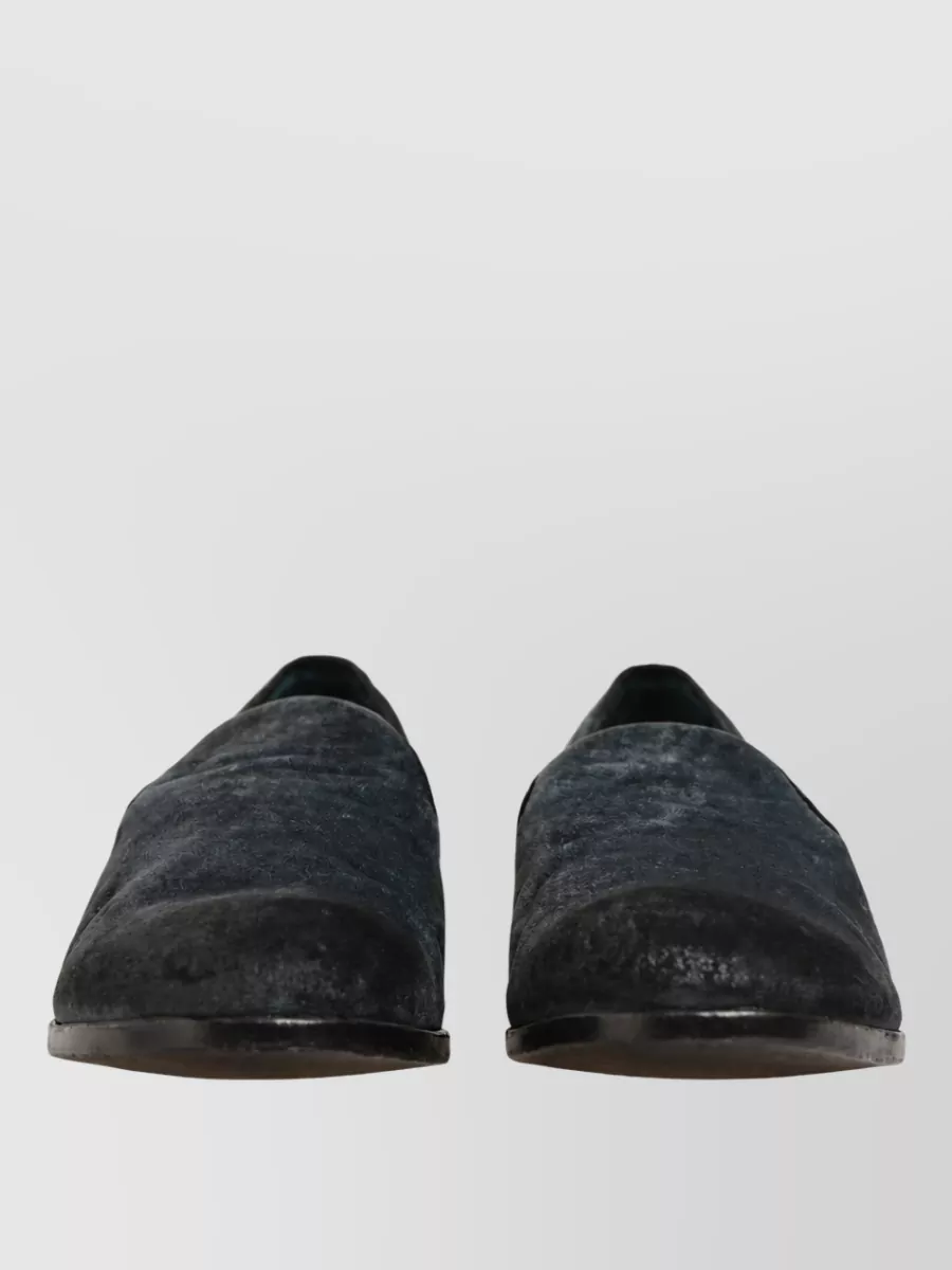 Dolce&Gabbana Suede Leather Monk Shoes