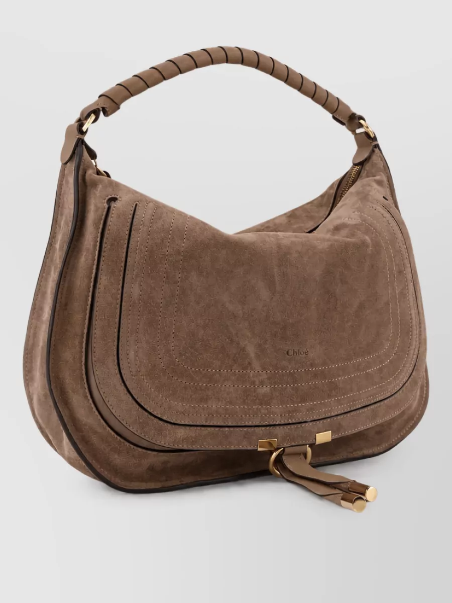 Chloé marcie leather shoulder bag