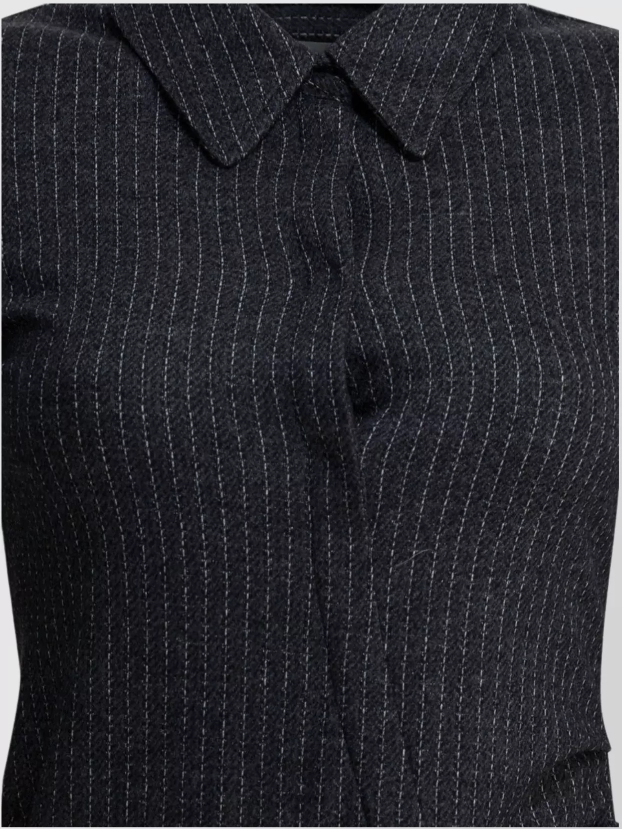 Isabel Marant Wrap Style Midi Dress With Buckle Detail