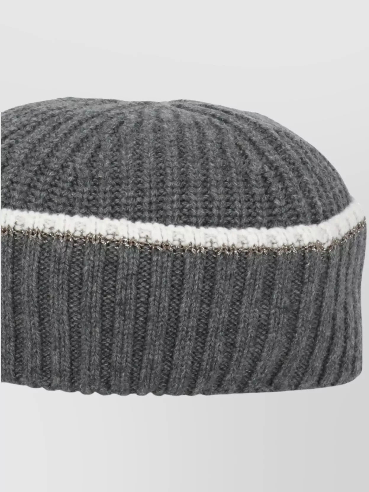 Brunello Cucinelli Women's Cashmere Beanie Rigid Visor