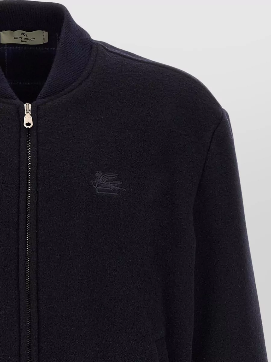 Etro Pegaso Wool Bomber Jacket