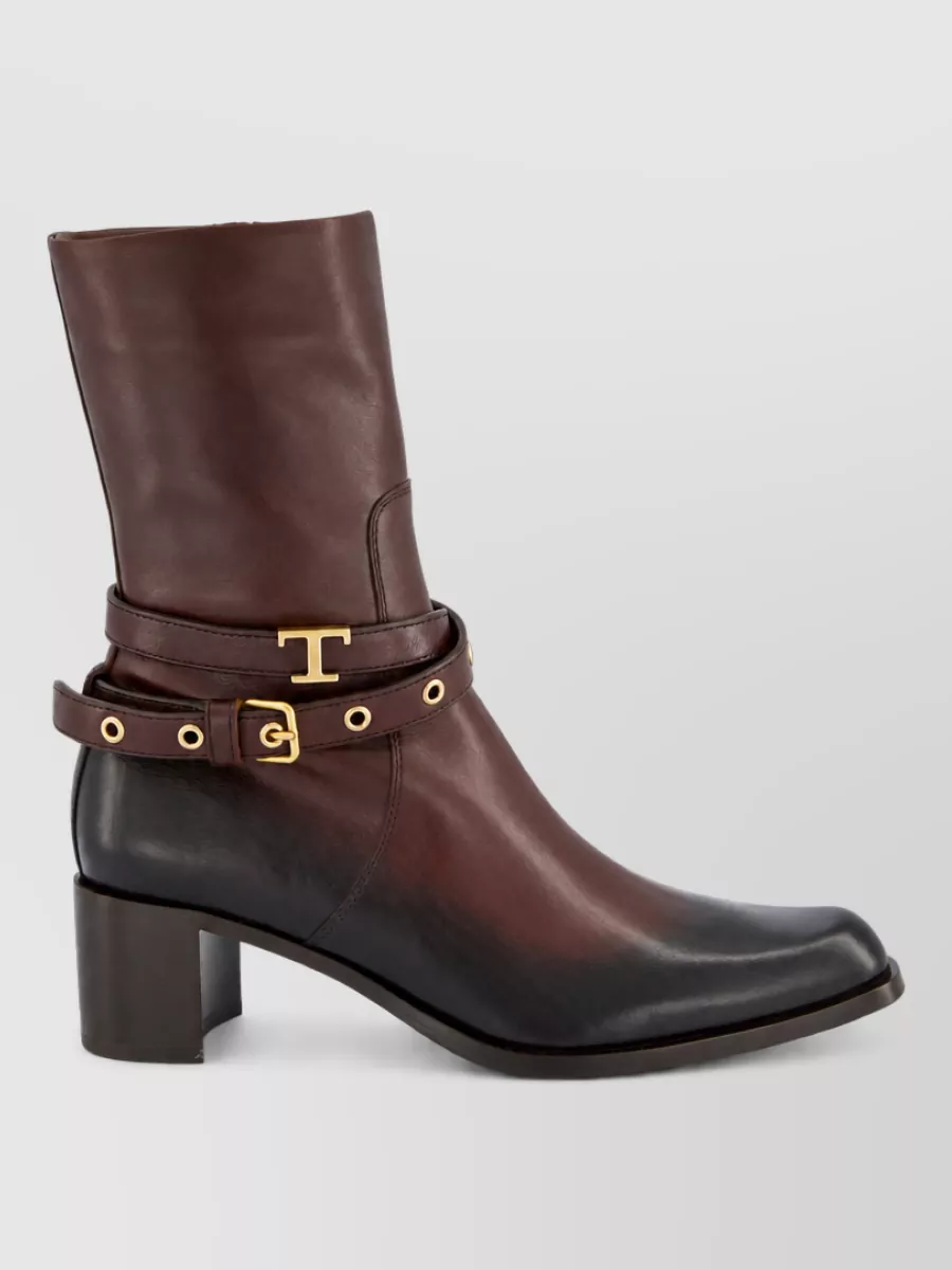 Tod's leather ankle boots
