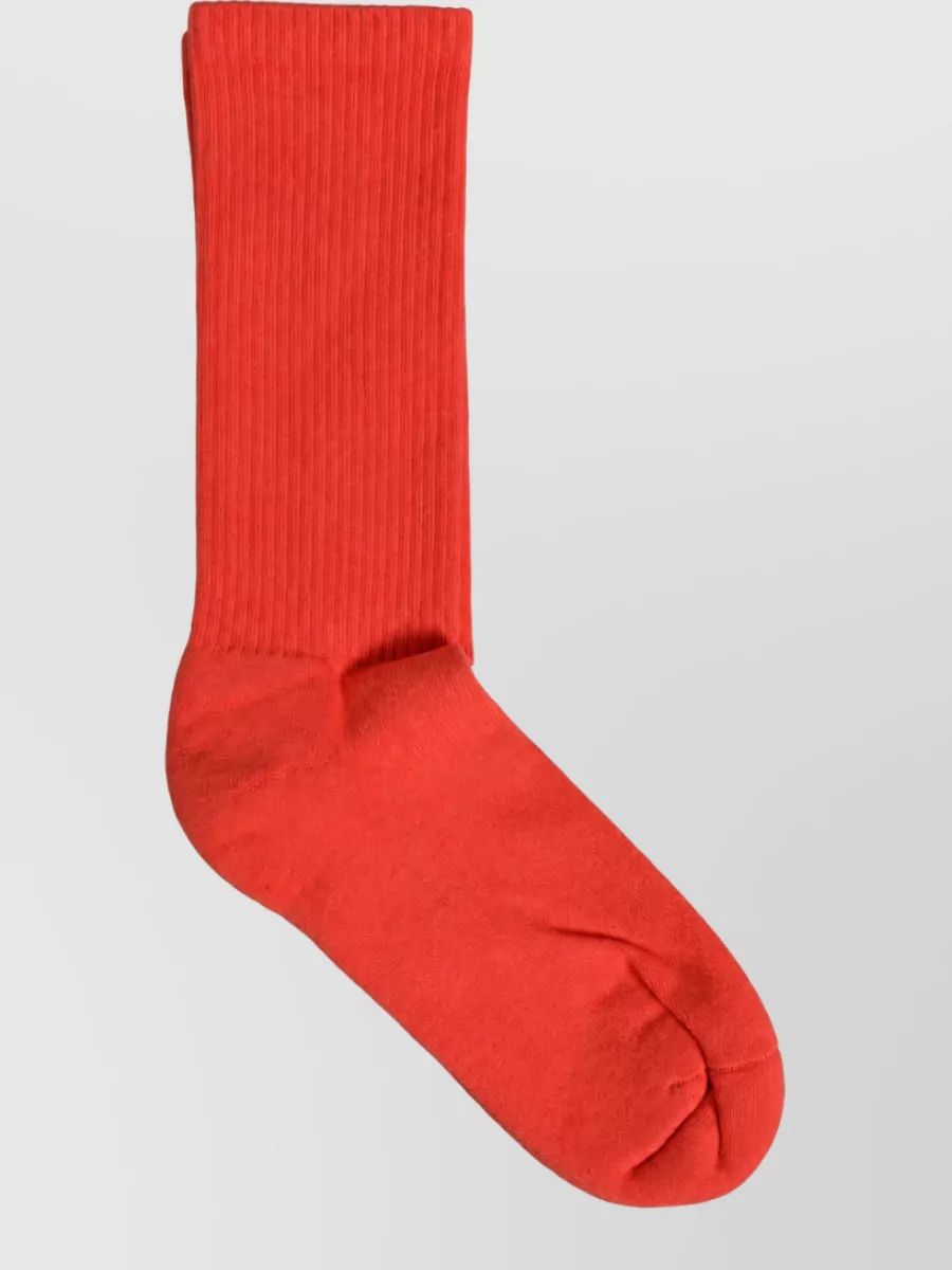 Dolce&Gabbana Cotton Ribbed Mid Calf Socks