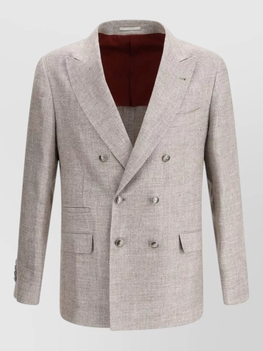 Brunello Cucinelli linen blazer