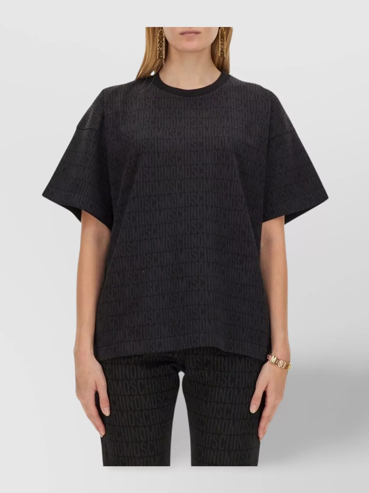 Moschino Logo Crew Neck T-Shirt