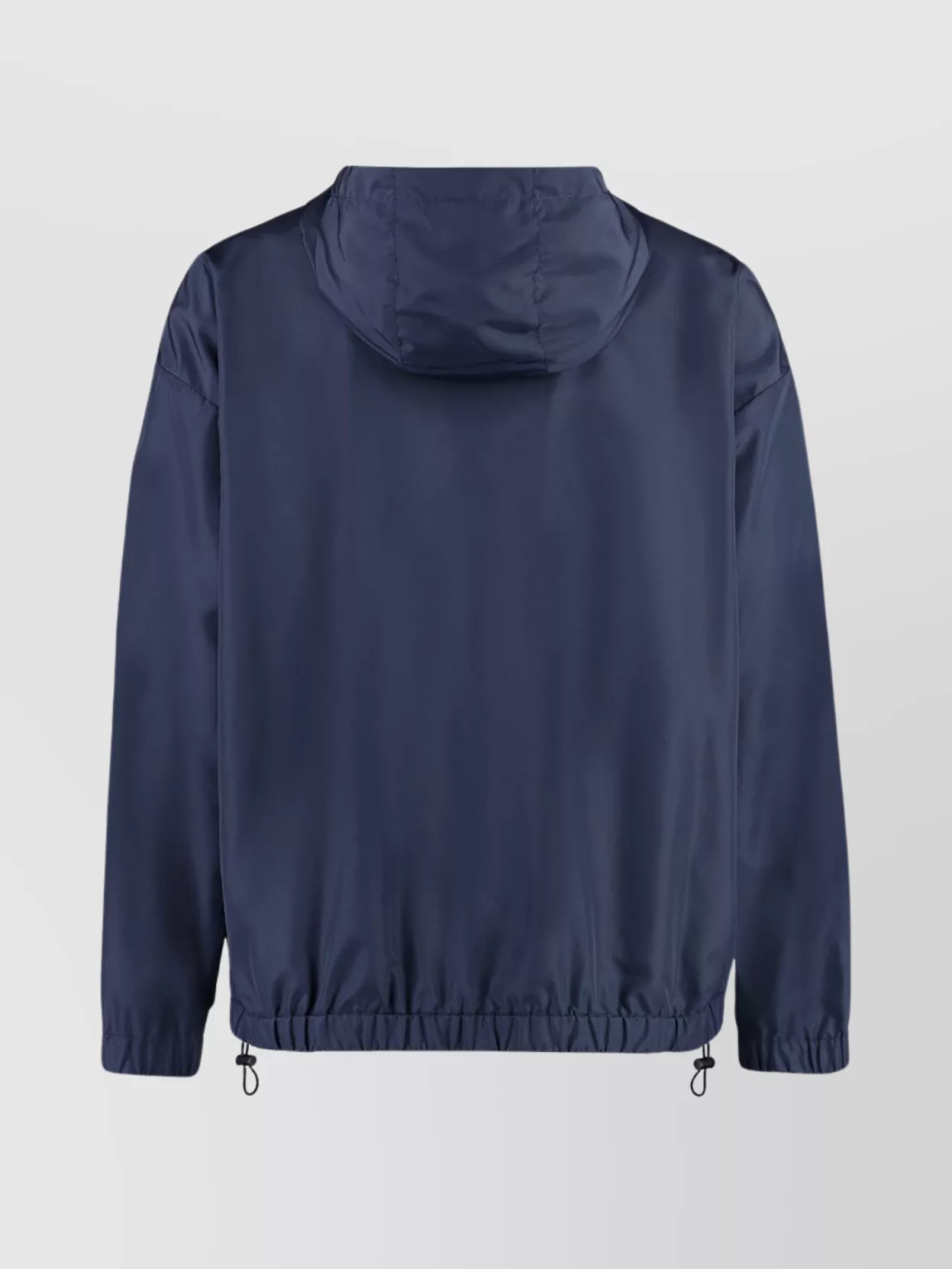 Dolce & Gabbana Windbreaker Jacket With Adjustable Drawstring And Hood