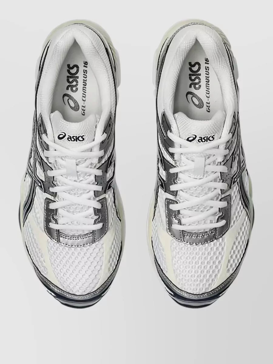 Asics Synthetic Leather Low-Top Sneakers