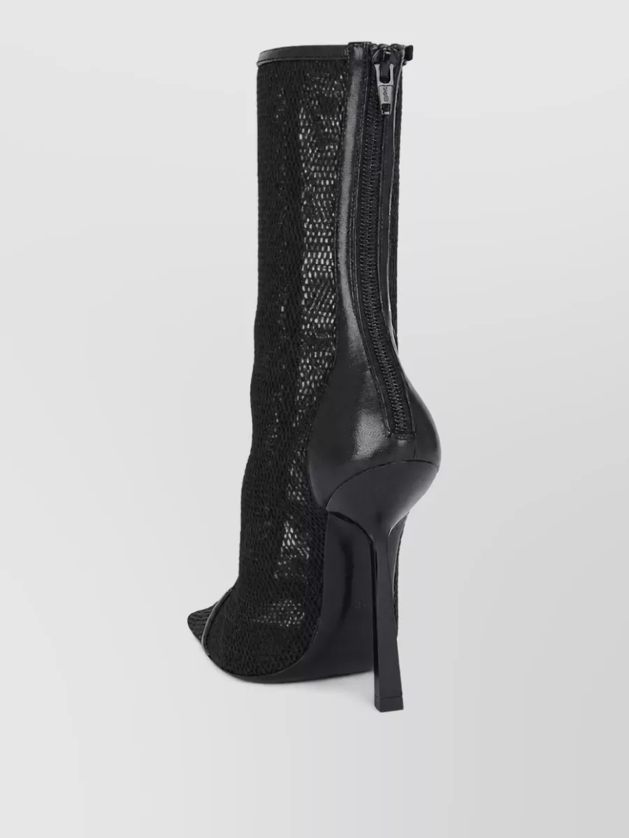 Saint Laurent Leather Ankle Boots