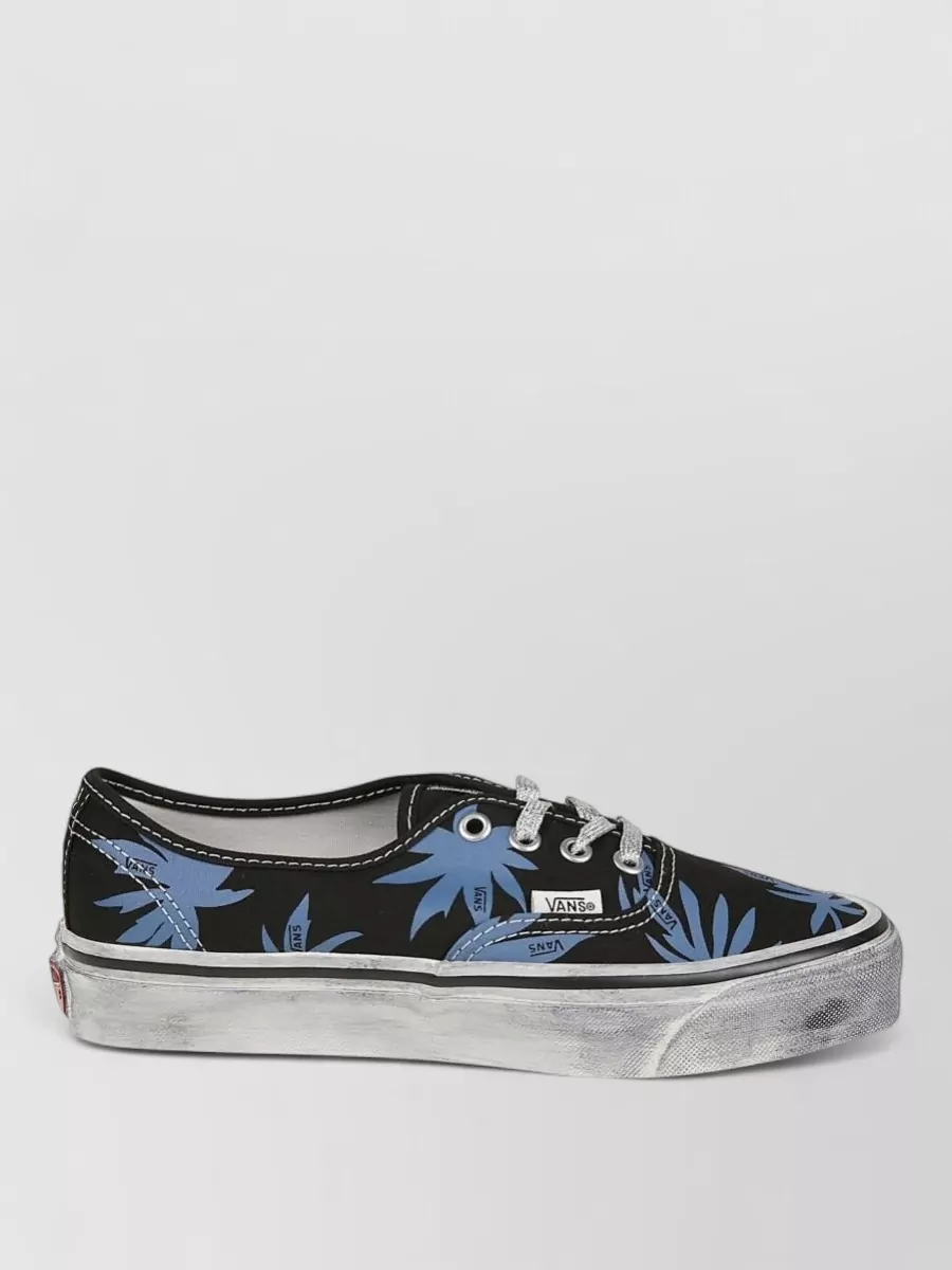 Vans Floral Print Low-Top Sneakers